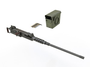 rws m151 protector with m2 3Dモデル