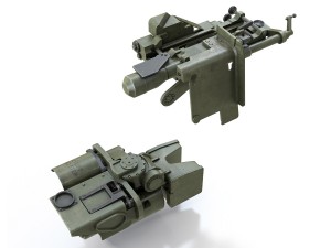 rws m151 protector with m2 3Dモデル