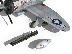 republic p-47d thunderbolt - virginia 3D Model