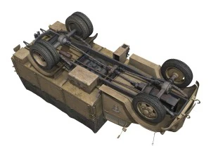 opel blitz - 21 panzer-division 3D Model