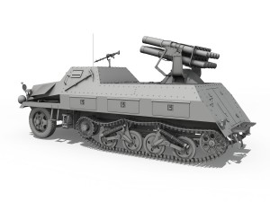 sdkfz 4 - panzerwerfer 42 3Dモデル