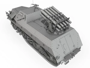 sdkfz 4 - panzerwerfer 42 3D Model