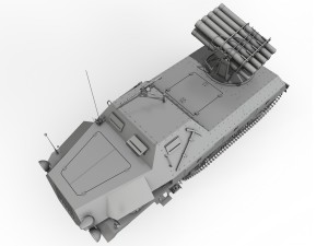 sdkfz 4 - panzerwerfer 42 3Dモデル