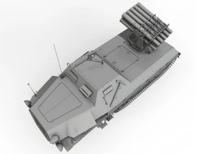 sdkfz 4 - panzerwerfer 42 3D Model