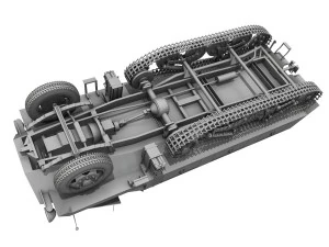 sdkfz 4 - panzerwerfer 42 3D Model