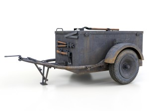 sd ah 51 - trailer Model 3D