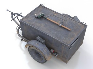 sd ah 51 - trailer Model 3D