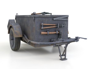 sd ah 51 - trailer Model 3D