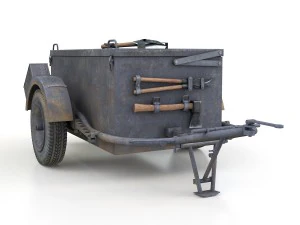 sd ah 51 - rimorchio Modello 3D