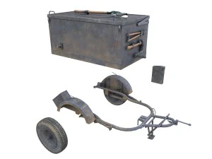 sd ah 51 - rimorchio Modello 3D