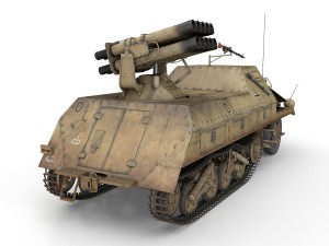 sdkfz 4 - panzerwerfer 42 - 7wb 3D 模型