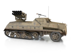 sdkfz 4 - panzerwerfer 42 - 7wb 3D 模型