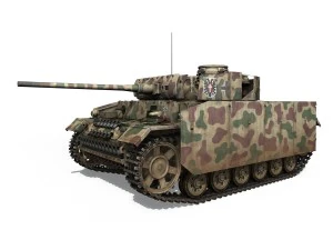 pzkpfw iii - panzer 3 - ausfm - 413 3D Model