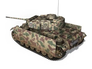 pzkpfw iii - panzer 3 - ausfm - 413 3D Model