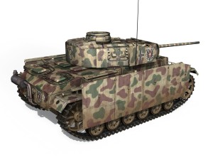 pzkpfw iii - panzer 3 - ausfm - 413 Modelo 3D