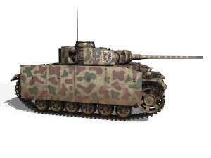 pzkpfw iii - panzer 3 - ausfm - 413 Modelo 3D