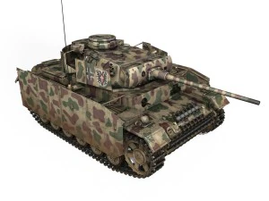 pzkpfw iii - panzer 3 - ausfm - 413 3D Model