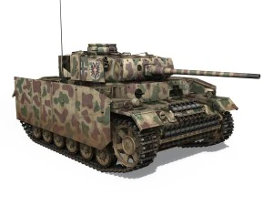 pzkpfw iii - panzer 3 - ausfm - 413 3D Model