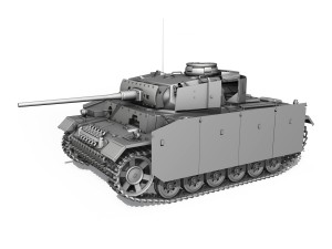 pzkpfw iii - panzer 3 - ausfm - 413 Modelo 3D