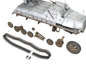 sdkfz 4 - panzerwerfer 42 - wa11 3D Модель