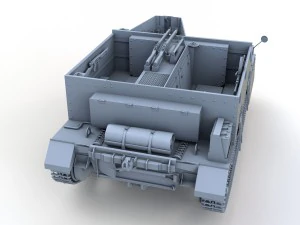 universal carrier mk2 - bren carrier 3D Model