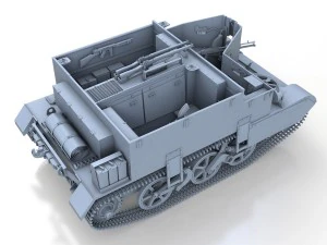 universal carrier mk2 - bren carrier 3D Model