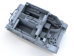 universal carrier mk2 - bren carrier 3D Model