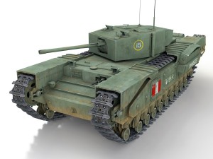 churchill mk iii - margie 3Dモデル