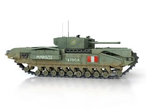 churchill mk iii - margie 3D Model