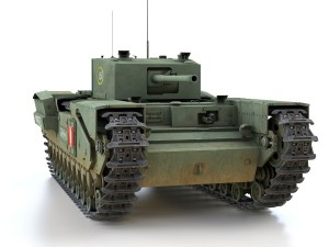 churchill mk iii - margie 3Dモデル