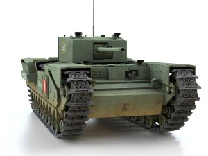 churchill mk iii - margie 3D Model