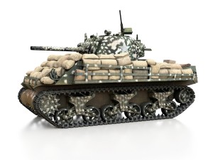 m4a3 75 w sherman - 25tb 3Dモデル