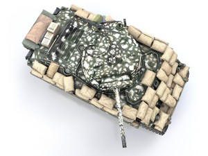 m4a3 75 w sherman - 25tb 3Dモデル