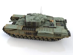 churchill mk iv - t67201r 3D Model