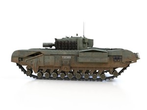churchill mk iv avre - t32369 Model 3D