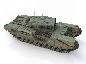 churchill mk iv - syke 3D Model