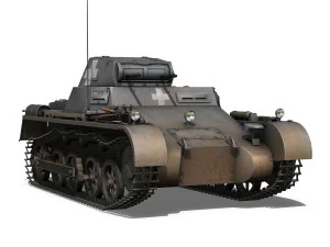 pzkpfw 1 - panzer 1 - ausf a - 22 3D Model