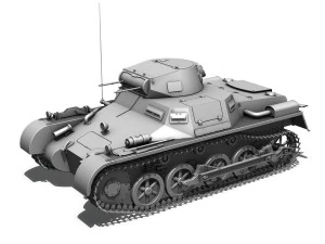 pzkpfw 1 - panzer 1 - ausf a - 22 3D Model