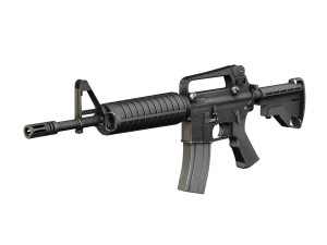 colt m4 commando assault rifle 3D 모델