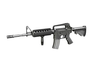 colt m4a1 carbine ris assault rifle 3D Model