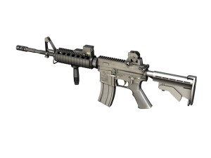 colt m4a1 sopmod eotech552 3D Модель