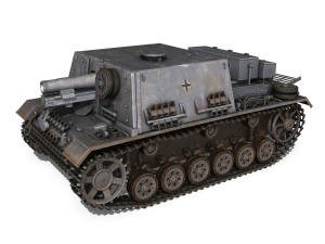 stuig 33b - self-propelled heavy infantry - 6 3D 模型