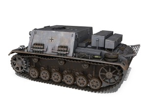 stuig 33b - self-propelled heavy infantry - 6 3D 模型