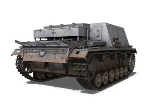 stuig 33b - self-propelled heavy infantry - 6 3D Model