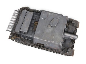 stuig 33b - self-propelled heavy infantry - 6 3D 模型