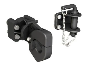trailer hitch and tow eye 3D Model
