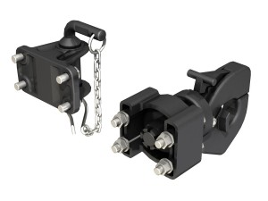 trailer hitch and tow eye 3D Модель