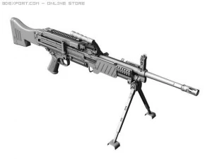 light machinemg43 mg4 3D Model