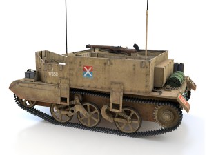 bren carrier - buc - t17358 3D Model