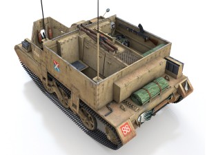 bren carrier - buc - t17358 3D Model